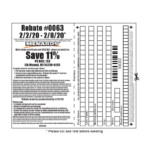 11 Rebate Form From Menards