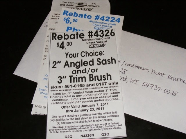 Menards 11 Rebate Form 2388