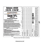 Menards 11 Rebate Form 4168