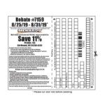 Menards 11 Rebate Form Home Depot