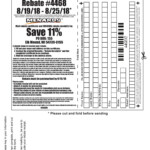 Menards 2 Rebate Form