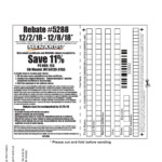 Menards 2588 Rebate Form