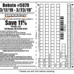 Menards 5879 Printable Rebate Forms