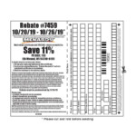 Menards .com Rebate Form