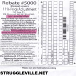 Menards Price Adjustment Rebate Form October 2022