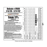 Menards Rebate 7989 Form