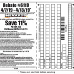 Expired Menards Rebate Form 5066