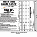 Menards 11 Rebate Lost Official Receipt