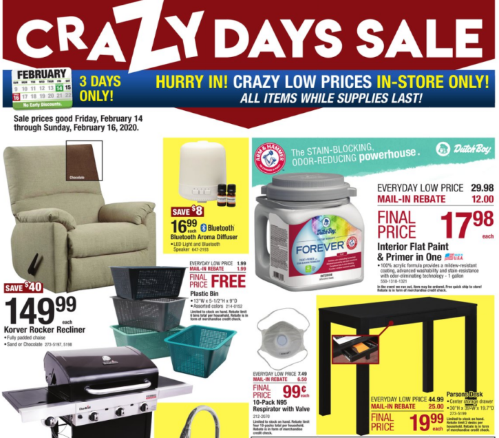 What Is Free At Menards After Rebate