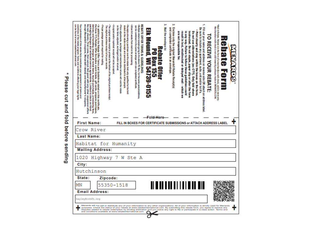 Will Menards Accept Late Rebates